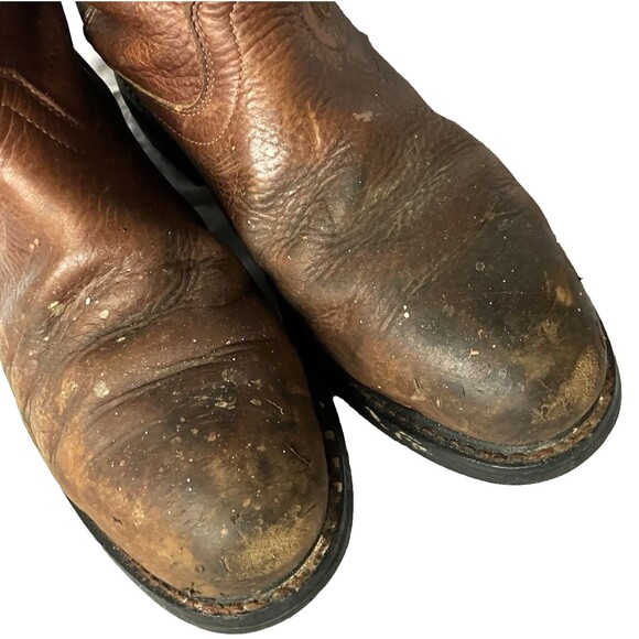 Ariat WorkHog Boots Steel Toe Waterproof Leather Oil Resistant 11 EE 36588 Brown main image 14